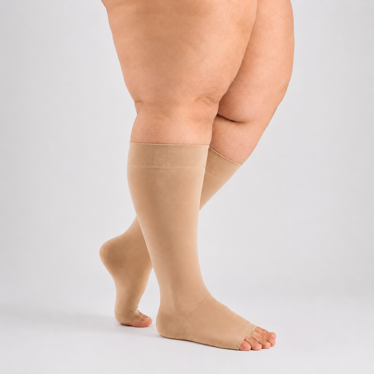 Legvora Open-Toe Compression Socks